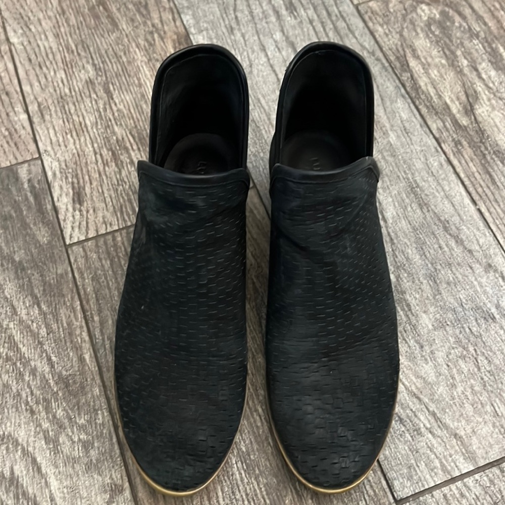 Lucky brand black booties